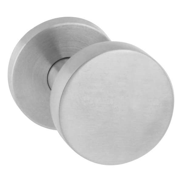 Intersteel Knop rond verkropt rvs geborsteld Intersteel Knop rond verkropt rvs geborsteld