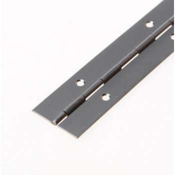 Pianoscharnier RVS - Lengte 1 meter - Breedte 40mm uitgeklapt
