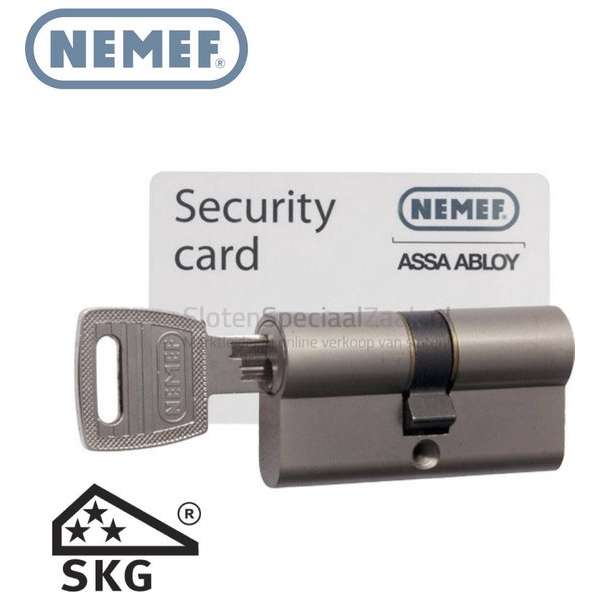 Nemef Veiligheidscilinder Dubbel 142/9 blis Nemef Veiligheidscilinder Dubbel 142/9 blis