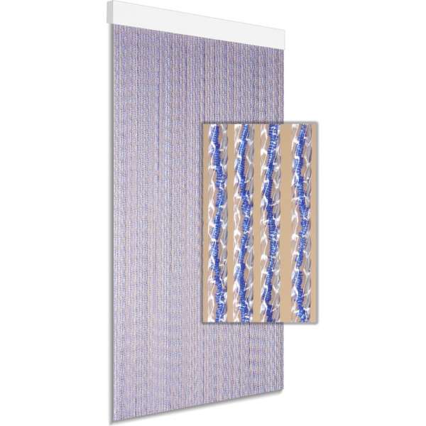 DEGOR Vliegengordijn Caravan Paola Blauw 60x190 DEGOR Vliegengordijn Caravan Paola Blauw 60x190
