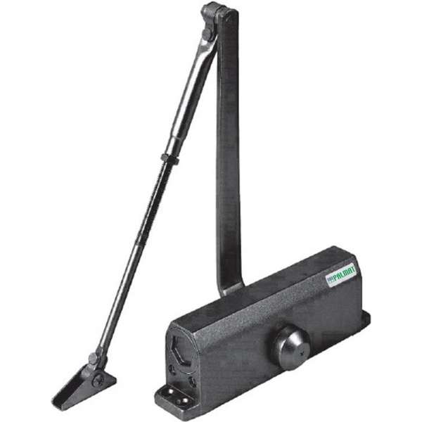 PALMAT Hydraulische deurdranger - Deursluiter voor binnen - 40 t/m 65 kg - Zwart PALMAT Hydraulische deurdranger - Deursluiter voor binnen - 40 t/m 65 kg - Zwart