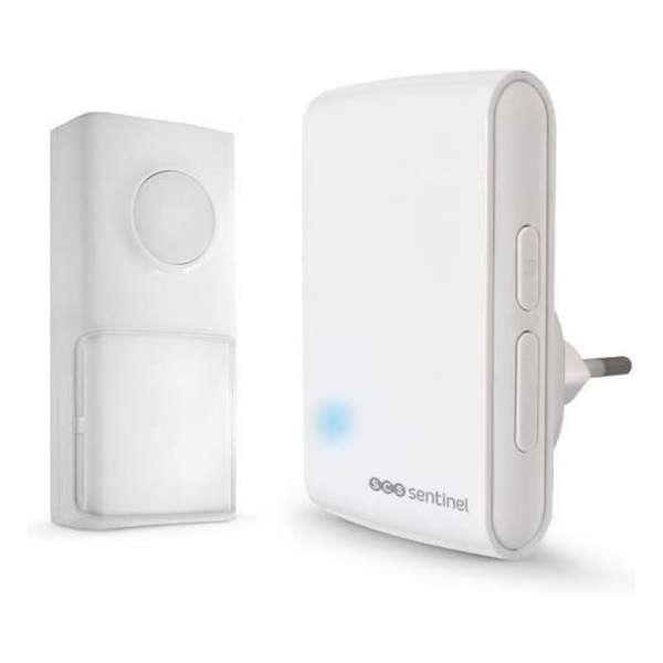 SCS SENTINEL EcoBell 100 Chime draadloos en plug-in zonder batterij SCS SENTINEL EcoBell 100 Chime draadloos en plug-in zonder batterij