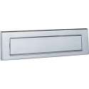 BRIEVENBUSPLAAT INOX