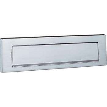 BRIEVENBUSPLAAT INOX
