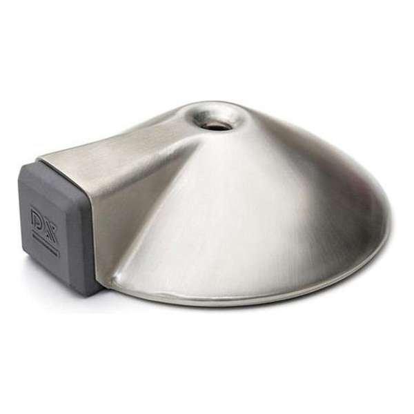 4x stuks deurstopper / deurstoppers - RVS - 8,5 x 8,5 x 2,6 cm - deurbuffers 4x stuks deurstopper / deurstoppers - RVS - 8,5 x 8,5 x 2,6 cm - deurbuffers