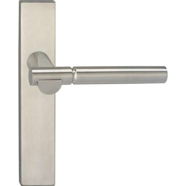 Impresso Bretton Deurklink – Deurbeslag – Vierkant – Deurschild – Zilver Impresso Bretton Deurklink – Deurbeslag – Vierkant – Deurschild – Zilver