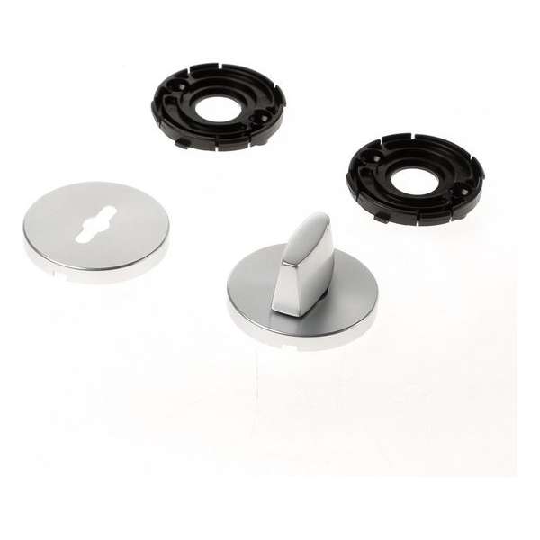 Fsb Toilet-/badkamerrozet rond ASL alum. F1 Fsb Toilet-/badkamerrozet rond ASL alum. F1