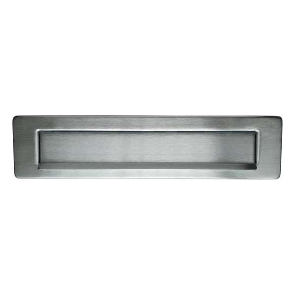 Briefplaat mat chroom Briefplaat mat chroom