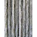 Cortenda kattenstaart vliegengordijn - beige/wit gemeleerd - 100 x 230 cm