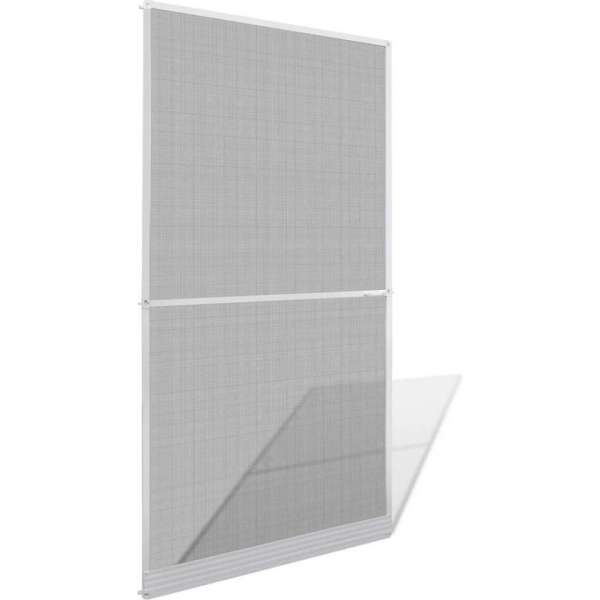 Hordeur met scharnieren 120x240 cm wit Hordeur met scharnieren 120x240 cm wit