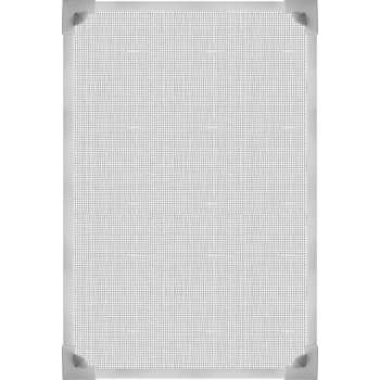 PALMAT® Raamhor – Raamhorren – Horrengaas – Vliegennet - Gaas Insecten - Vliegenhor – Lijm & Magneet - 100 x 120 - Wit