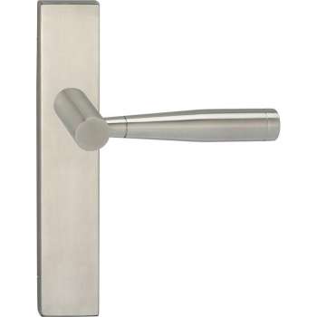 Impresso Retford Deurklink – Deurbeslag – Vierkant – Deurschild – Zilver