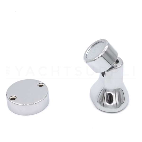 Deurvastzetter - Magnetisch - Messing chroom - 7,5kg / 75N trekkracht Deurvastzetter - Magnetisch - Messing chroom - 7,5kg / 75N trekkracht
