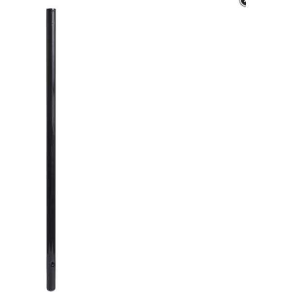 brievenbuspaal 150cm zwart brievenbuspaal 150cm zwart