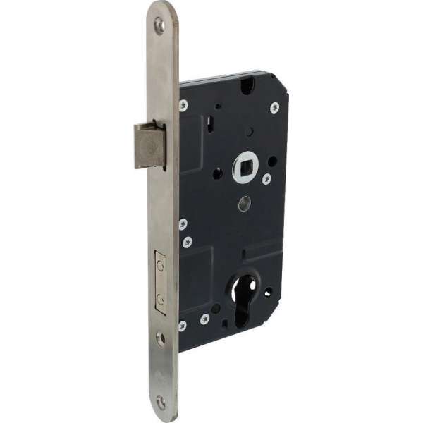Intersteel Veiligheidsslot SKG** profielcilindergat 72 mm met afgeronde voorplaat 25 x 238 mm Intersteel Veiligheidsslot SKG** profielcilindergat 72 mm met afgeronde voorplaat 25 x 238 mm