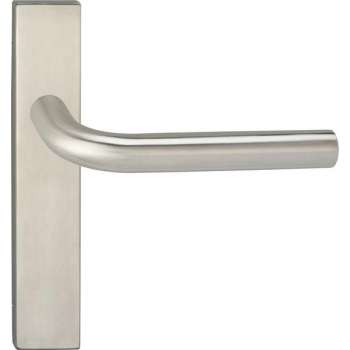 Impresso Dursley Deurklink – Deurbeslag – Vierkant – Deurschild – Zilver