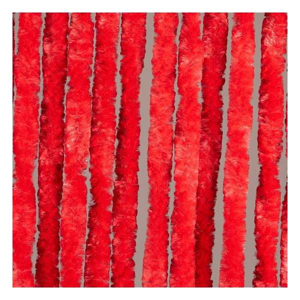 Luxe Kattenstaart Vliegengordijn - 90 x 220cm - Rood Luxe Kattenstaart Vliegengordijn - 90 x 220cm - Rood