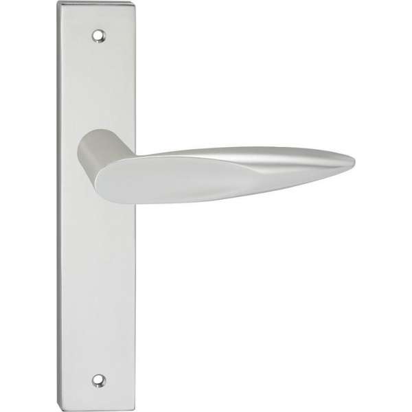 Impresso Sutton Deurklink – Deurbeslag – Vierkant – Deurschild met Schroef – Aluminium Impresso Sutton Deurklink – Deurbeslag – Vierkant – Deurschild met Schroef – Aluminium