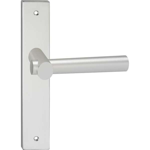 Impresso Dover Deurklink – Deurbeslag – Vierkant – Deurschild met Schroef – Aluminium Impresso Dover Deurklink – Deurbeslag – Vierkant – Deurschild met Schroef – Aluminium