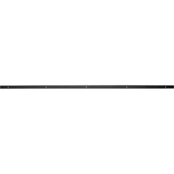 schuifdeurrails 170 cm zwart
