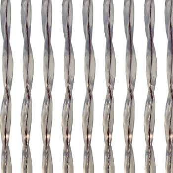 Portalux Vliegengordijn Spiralen bruin - 90x210cm