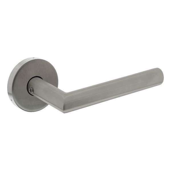 Intersteel Deurkruk Jura op ronde massieve rozet ø53x10 mm rvs geborsteld achterdeurbeslag Intersteel Deurkruk Jura op ronde massieve rozet ø53x10 mm rvs geborsteld achterdeurbeslag