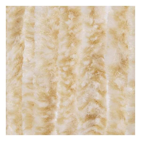 Kattenstaartgordijn 100x240 beige/wit Kattenstaartgordijn 100x240 beige/wit