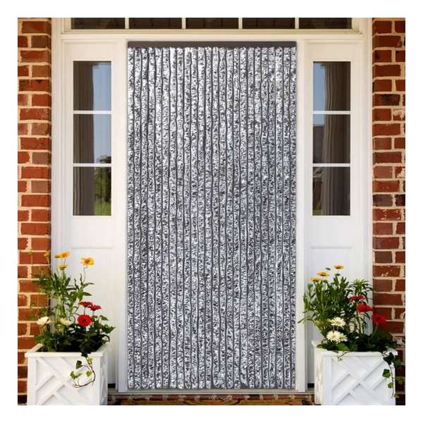 vidaXL Vliegengordijn 100x220 cm chenille bruin en beige vidaXL Vliegengordijn 100x220 cm chenille bruin en beige