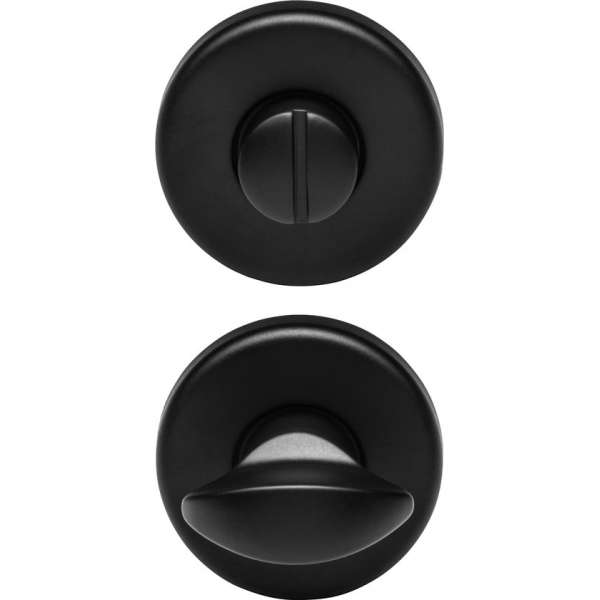 Entra WC Garnituur RVS zwart 50mm rond Entra WC Garnituur RVS zwart 50mm rond