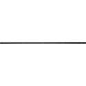 schuifdeurrails 220 cm zwart