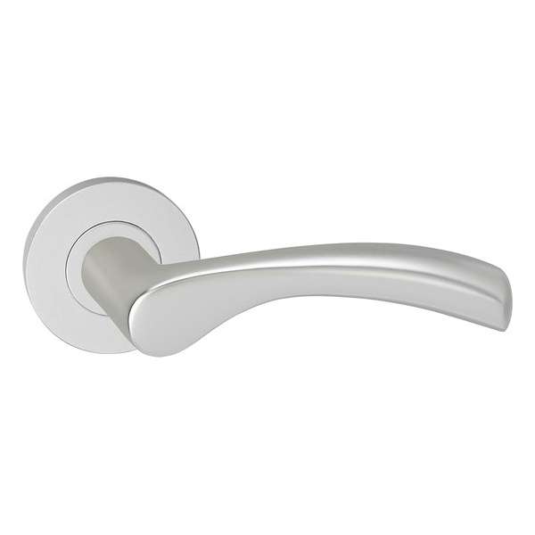 Impresso Oxford Deurklink – Deurbeslag – Rond – Rozet – Gebogen Deurkruk – Aluminium Impresso Oxford Deurklink – Deurbeslag – Rond – Rozet – Gebogen Deurkruk – Aluminium