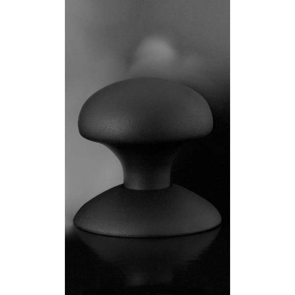 Paddenstoel knop S4 65mm veiligheidsschilden vast inclusief bout M10 zwart Paddenstoel knop S4 65mm veiligheidsschilden vast inclusief bout M10 zwart