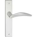 Impresso Windsor Deurklink – Deurbeslag – Vierkant – Deurschild met Schroef – Aluminium