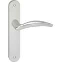 Impresso Windsor Deurklink – Deurbeslag – Ovaal – Deurschild met Schroef – Aluminium