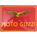 Emaille bord 14*10cm Moto Guzzi