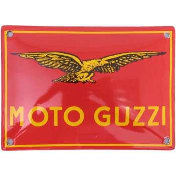 Emaille bord 14*10cm Moto Guzzi