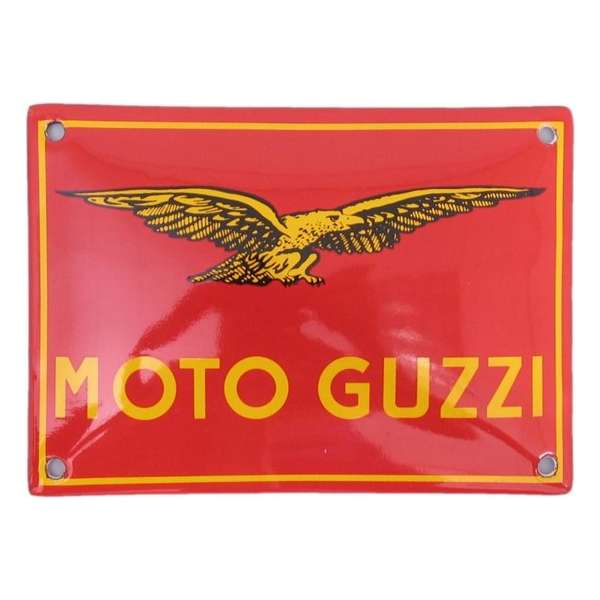 Emaille bord 14*10cm Moto Guzzi Emaille bord 14*10cm Moto Guzzi