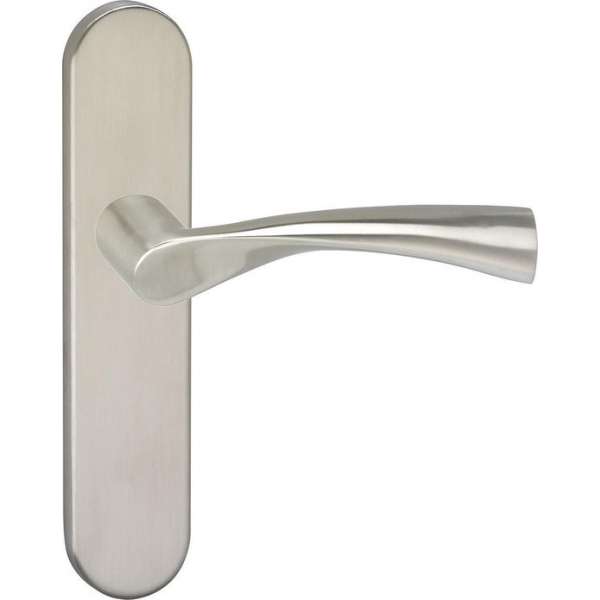 Impresso Wigston Deurklink – Deurbeslag – Ovaal – Deurschild – Zilver Impresso Wigston Deurklink – Deurbeslag – Ovaal – Deurschild – Zilver