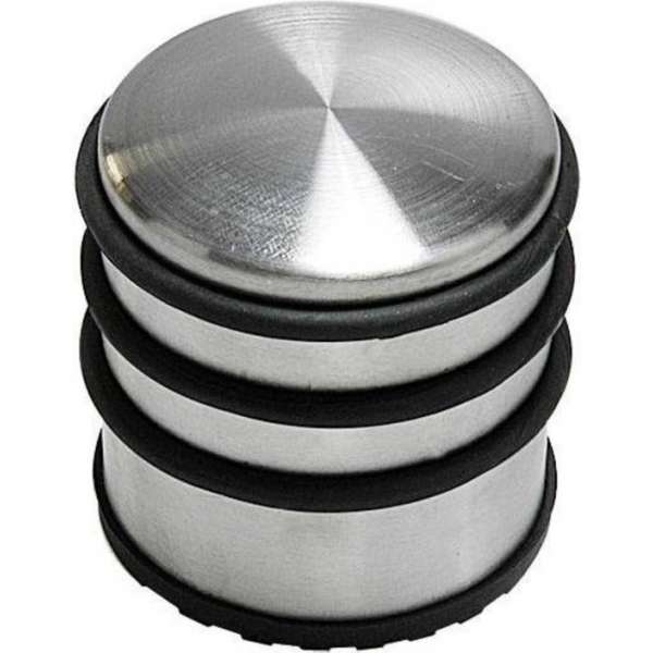Benson Deurstopper Ø 7 cm. RVS (5 Stuks) Benson Deurstopper Ø 7 cm. RVS (5 Stuks)