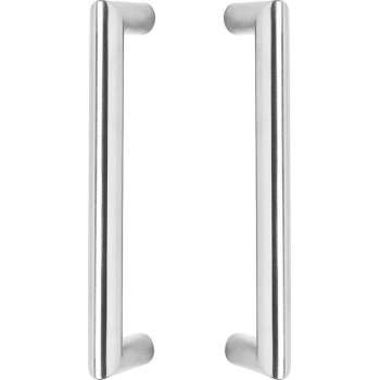 Intersteel Deurgrepen per paar recht-90° 330x80x30 HoH 300 rvs