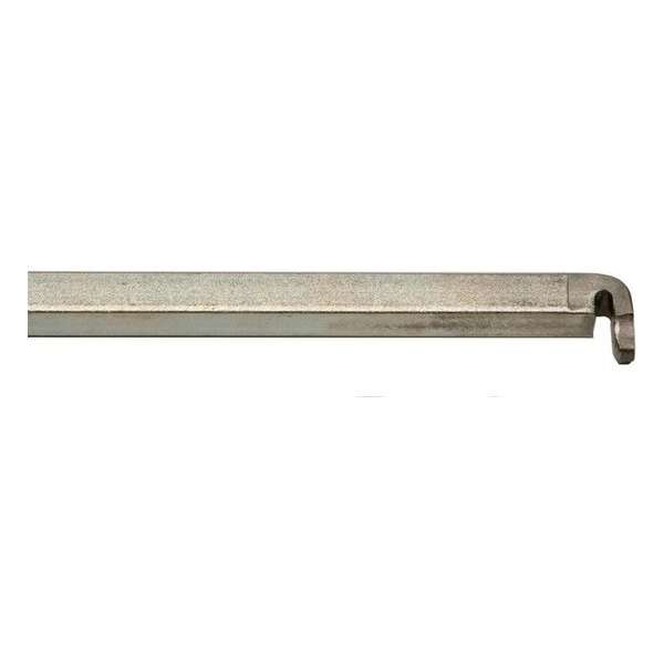 Nemef 9-225cm - Staaf voor pompespagnolet - Verzinkt - 9x9mm - lengte 225 cm Nemef 9-225cm - Staaf voor pompespagnolet - Verzinkt - 9x9mm - lengte 225 cm