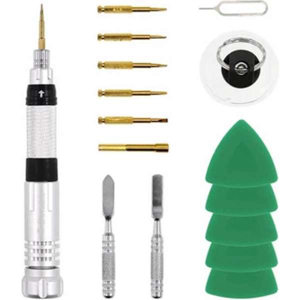 NÖRDIC ED-80616, Reparatieset 16-delig voor Smartphone, zwart NÖRDIC ED-80616, Reparatieset 16-delig voor Smartphone, zwart