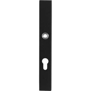 veiligheidsbinnenschild rechthoekig smal PC72 Zwart