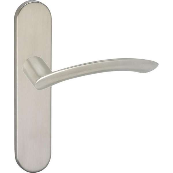 Impresso Watton Deurklink – Deurbeslag – Ovaal – Deurschild – Zilver Impresso Watton Deurklink – Deurbeslag – Ovaal – Deurschild – Zilver