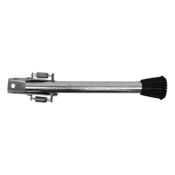 5x stuks deurvastzetter / deurvastzetters verzinkt met veer 15 cm - deurstoppers / deurbuffers 5x stuks deurvastzetter / deurvastzetters verzinkt met veer 15 cm - deurstoppers / deurbuffers