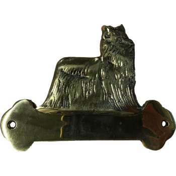 Naambordje - Yorkshire terrier - Messing