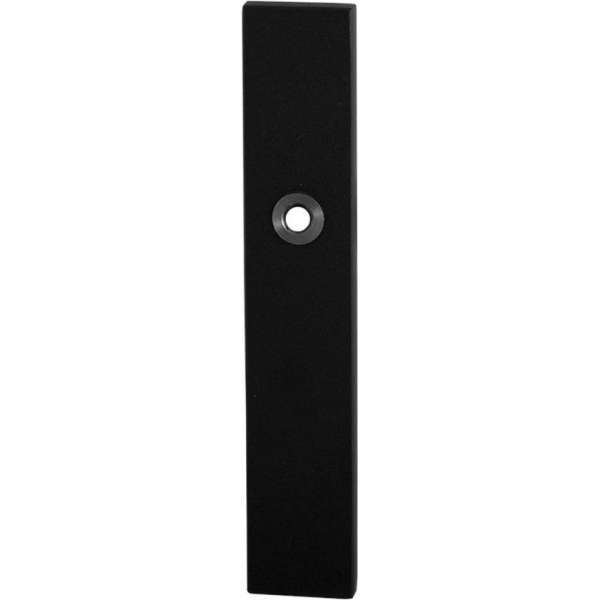 GPF Langschild rechth enkelv 218x40x8,5mm BB56 zwart GPF Langschild rechth enkelv 218x40x8,5mm BB56 zwart