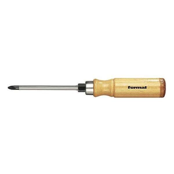 Schroevendraaiers met houten heft Speciaal staal PH 3 FORMAT