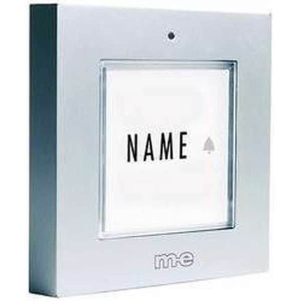 m-e modern-electronics 41272 Zender voor Draadloze deurbel Met naambord m-e modern-electronics 41272 Zender voor Draadloze deurbel Met naambord