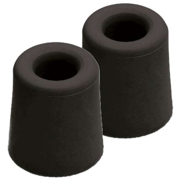5x stuks deurstopper / deurstoppers rubber zwart - 7,3 x 4 cm - deurbuffers / deurbuffer 5x stuks deurstopper / deurstoppers rubber zwart - 7,3 x 4 cm - deurbuffers / deurbuffer